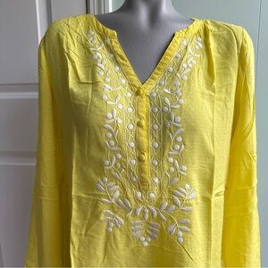 Boden Embroidered Blouse
